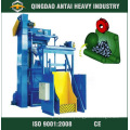 Tumble Shot Blasting Machine with Rubber Belt Conveyor